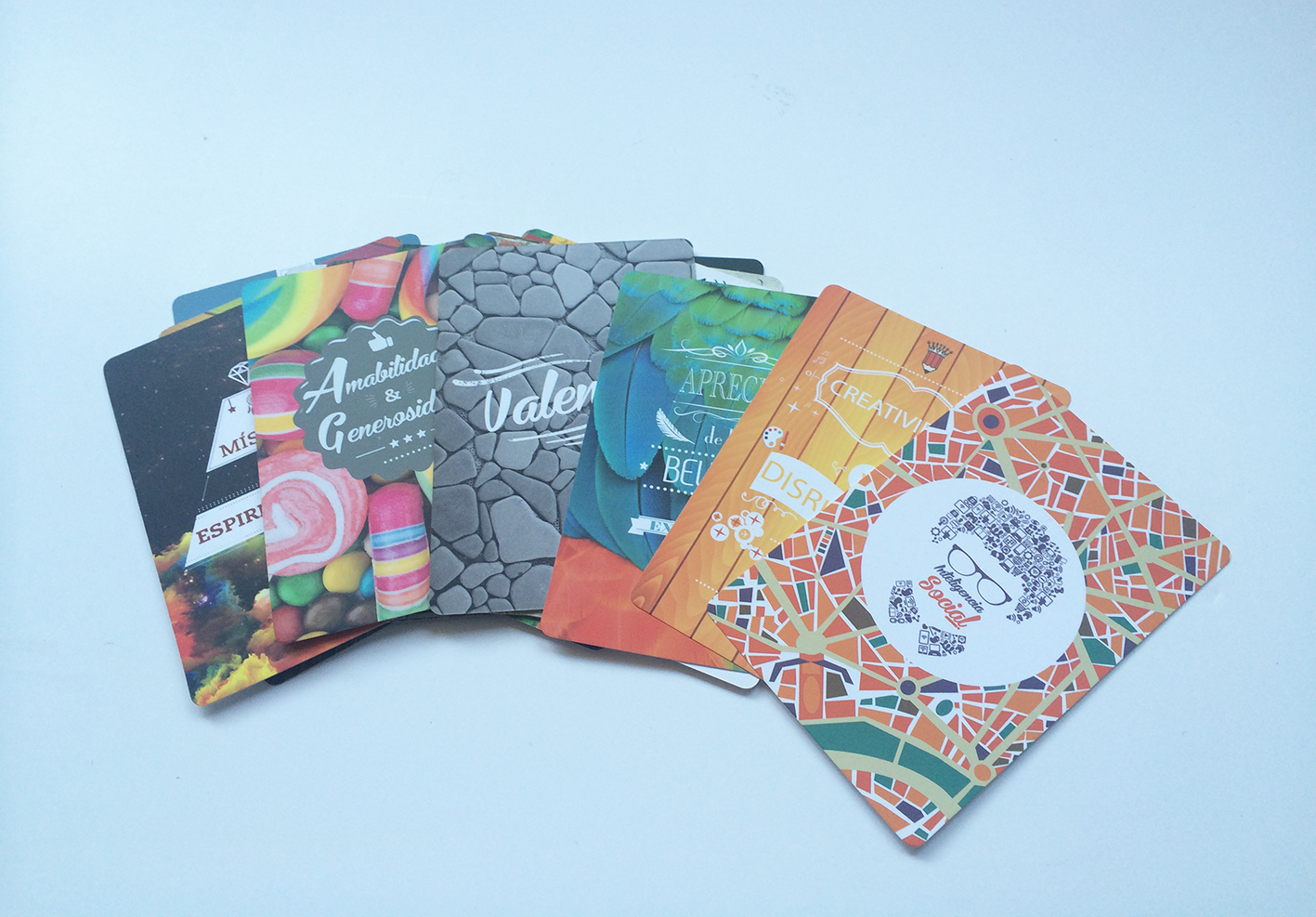 Maso de Cartas de las 24 fortalezas.